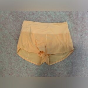 Highwaisted Lululemon Speed up 2.5” Shorts